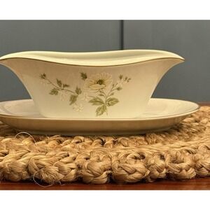 Fashion Manor Summertime Oval Gravy Boat Fine China Made in Japan